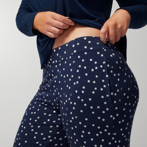 NWT Soma COOL NIGHTS Long Sleeve Pj Set - Picture 4 of 5